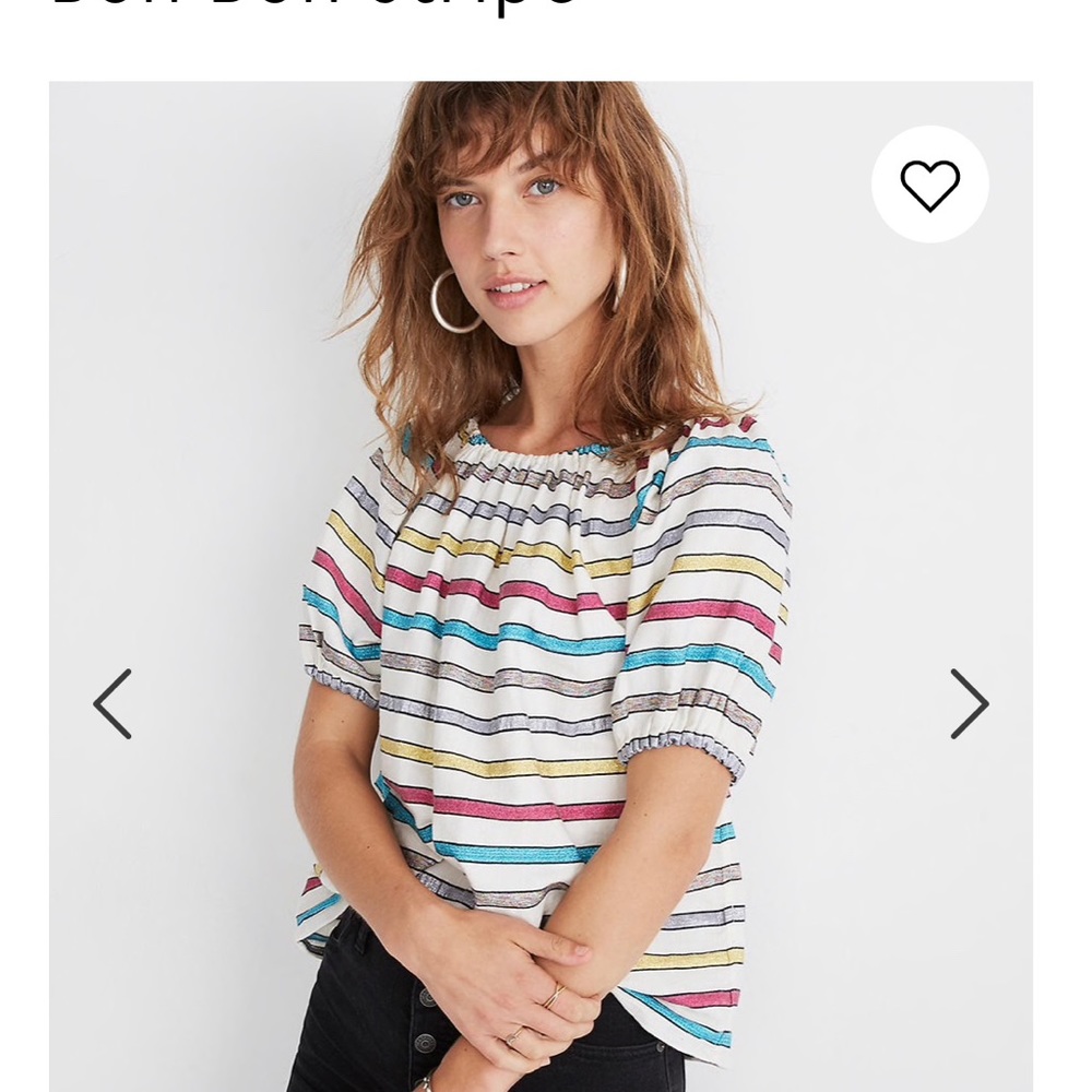 Ace & Jig Gelato Top in “Bonbon” s/p like new